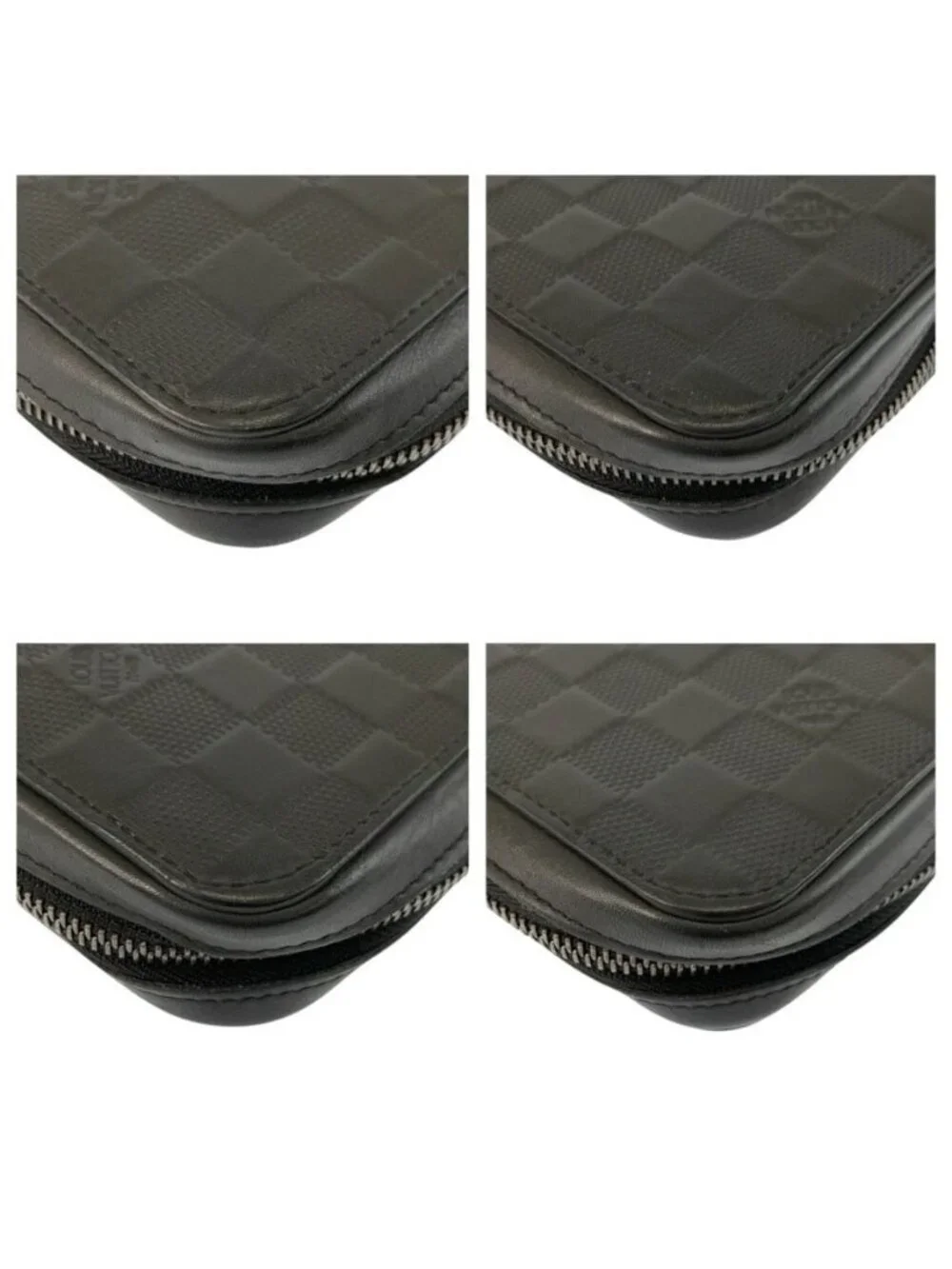 Louis Vuitton Damier Infini Zippy XL Onyx Black Wallet Organizer